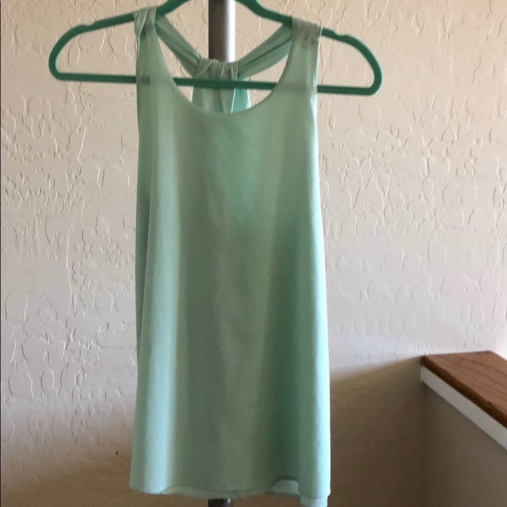 Mint tank top